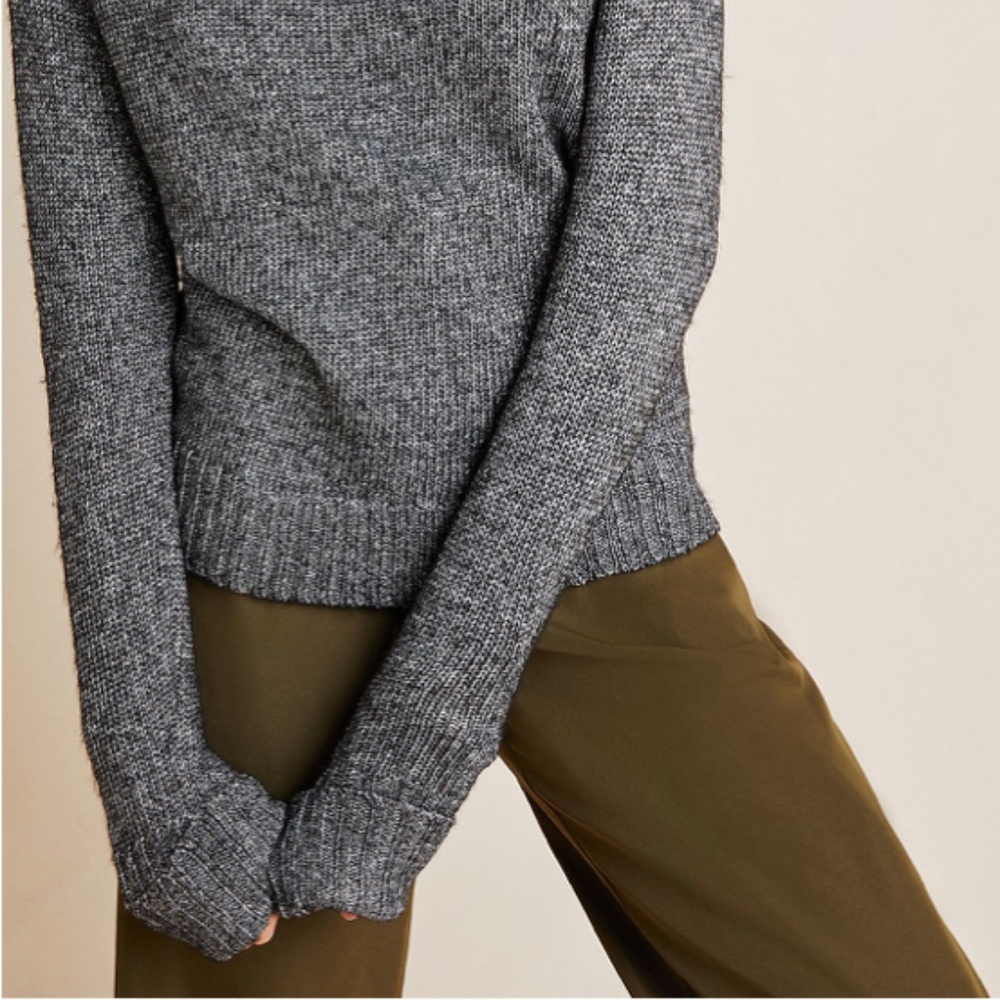 Gray Turtleneck Sweater - Picture 5 of 10
